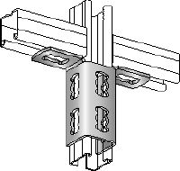 MQV-2D-R Соединитель для каналов Соединительный элемент из нержавеющей стали (A4) для каналов для двухмерных конструкций